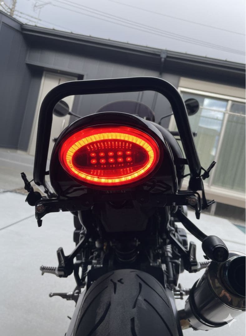 POSH Z900RS ルミナスLEDテールランプユニット ダークレッド