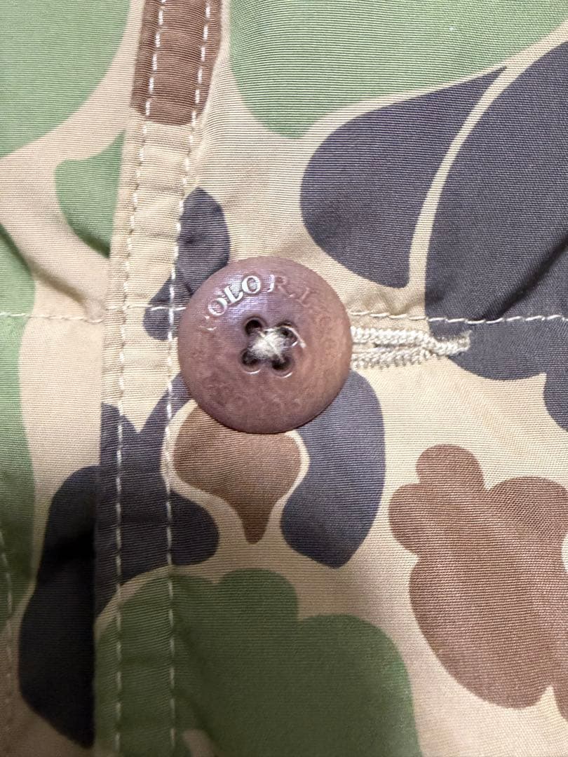 C*Y様 ラルフローレン　ダウンジャケット　カモ柄　迷彩　コーディロイ　ハンティ