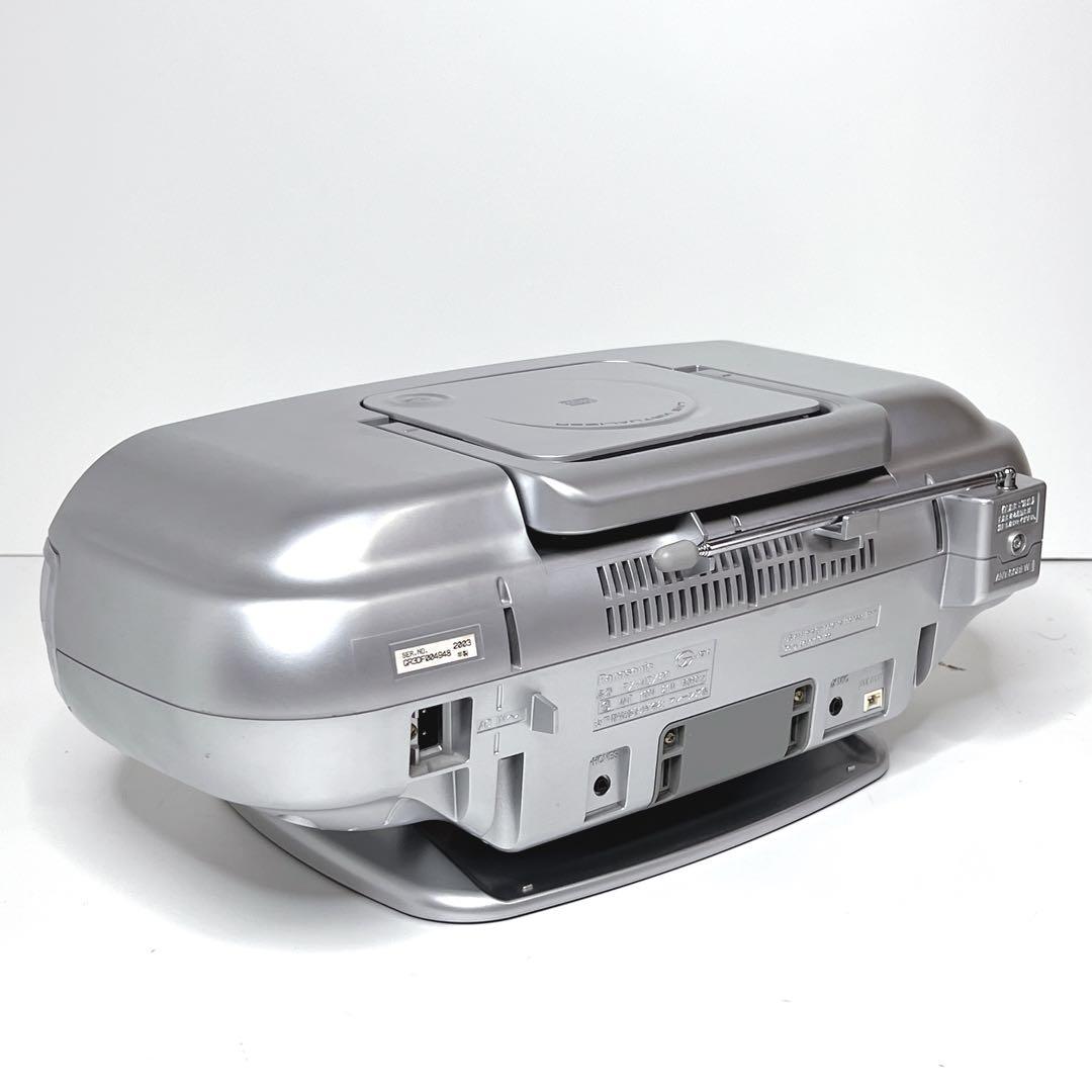 【美品】 Panasonic RX-MDX80 CD MD ラジカセ シルバー