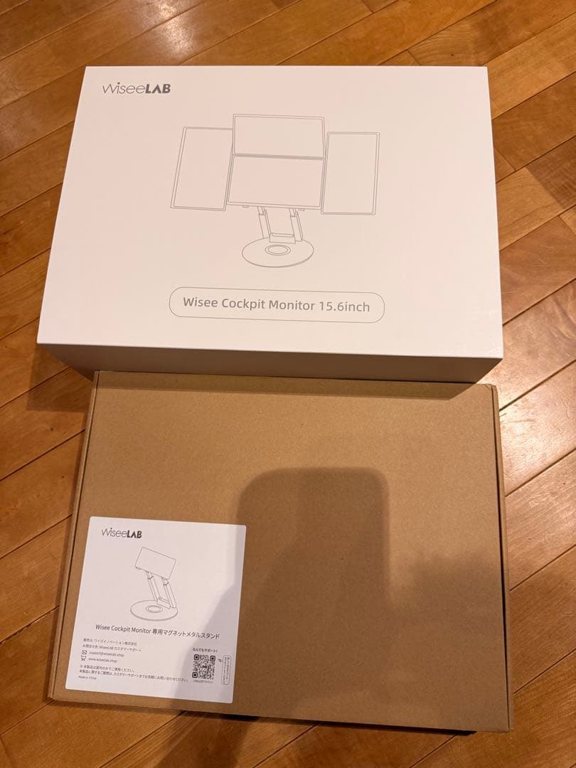 [美品]WiseeLAB コックピットモニター 15.6inch、4画面構成