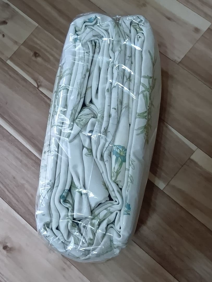 ボタニカル柄 遮光カーテン 2枚組 リバティ 150×225