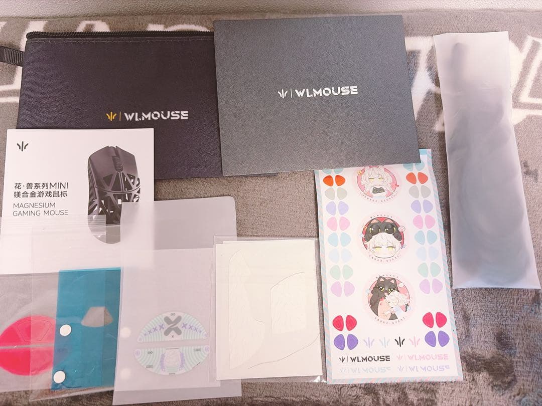 マウス・トラックボール WLMOUSE BEAST X mini Violet