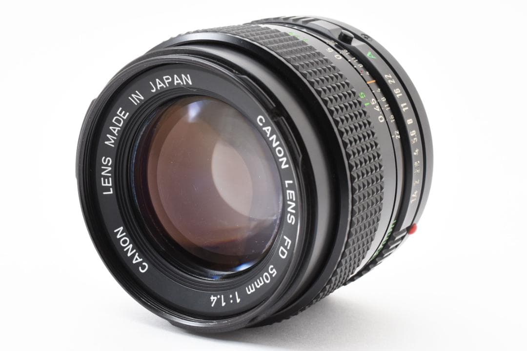 超美品 CANON NEW FD 50mm f1.4 MF レンズ　B591