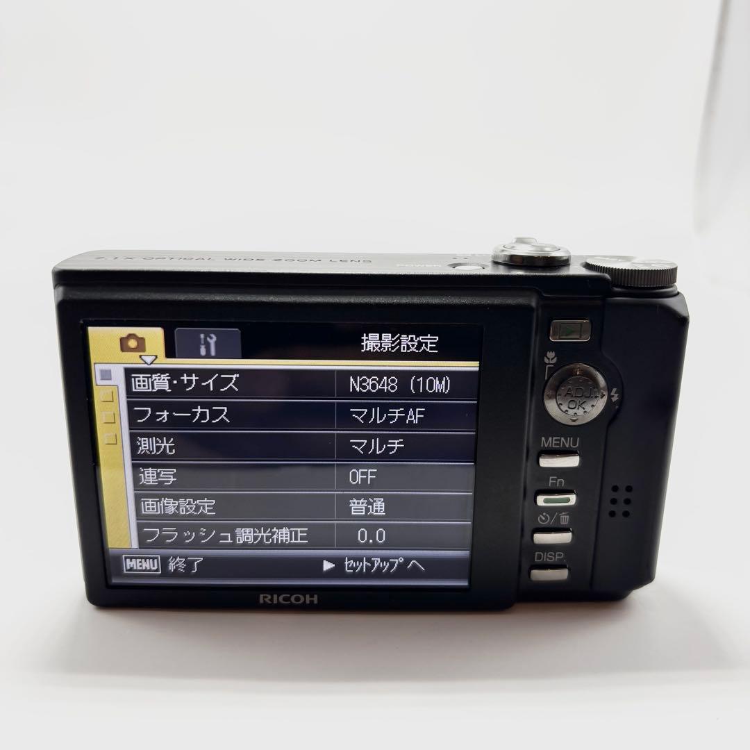【美品】RICOH R10 ブラック コンパクトデジタルカメラ