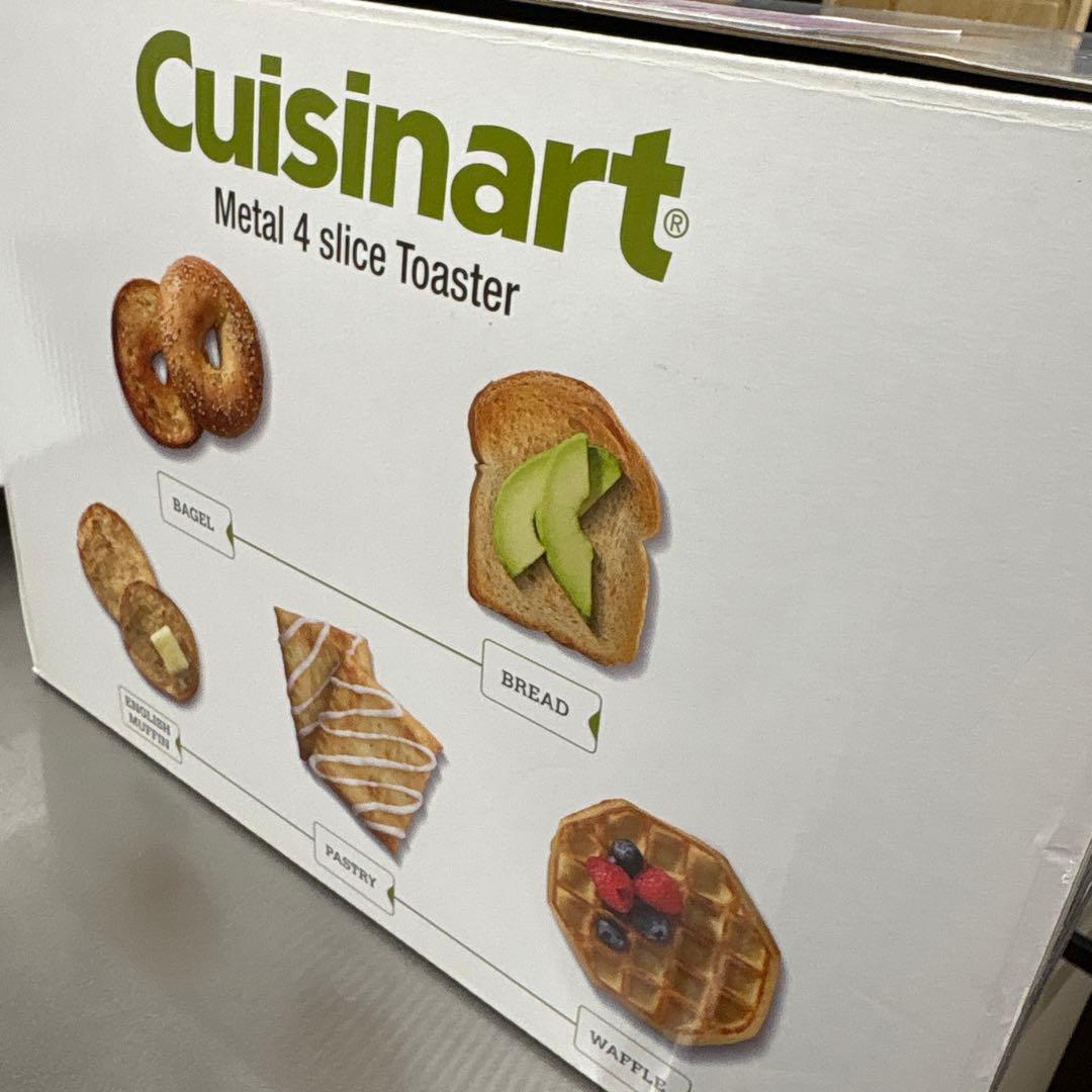 クイジナート Cuisinart 4スライス メタルトースター ステンレス