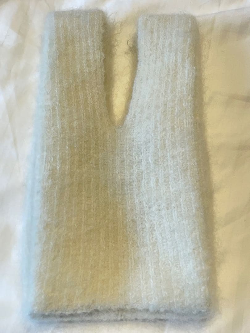 CFCLモヘア ノッチド リブニット バッグ