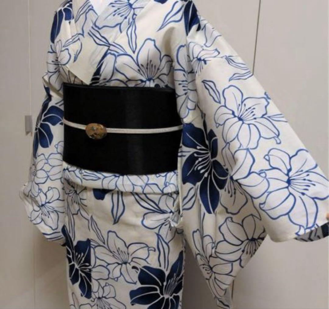 xxChikakOxx様 確認用 浴衣　ゆかたMサイズ　綿100%　浴衣単品販売