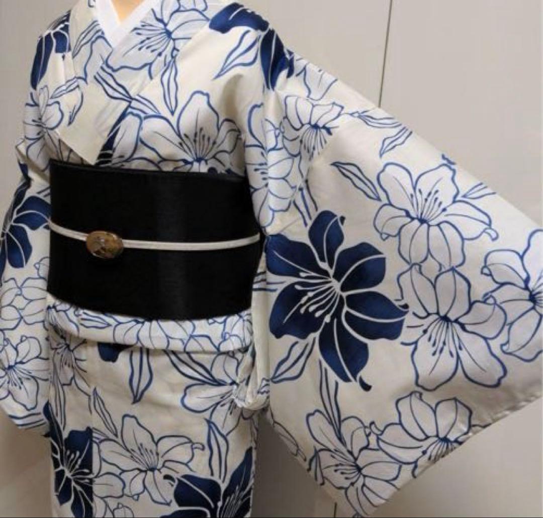 xxChikakOxx様 確認用 浴衣　ゆかたMサイズ　綿100%　浴衣単品販売