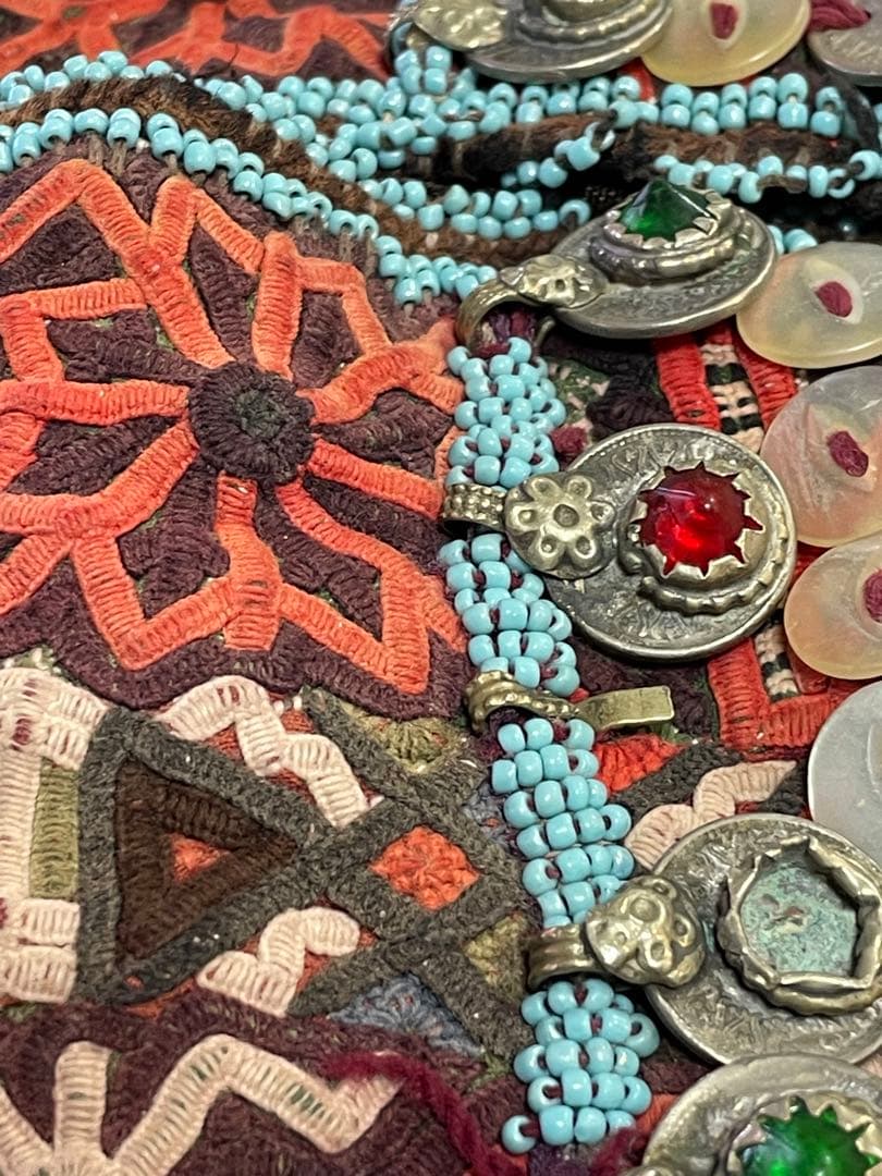 値下げ激レア！ビンテージ/アフガン民族衣装ドレス[YA]