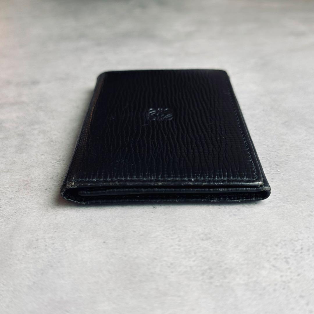 LOEWE アナグラム レザー名刺入れ　カードケース