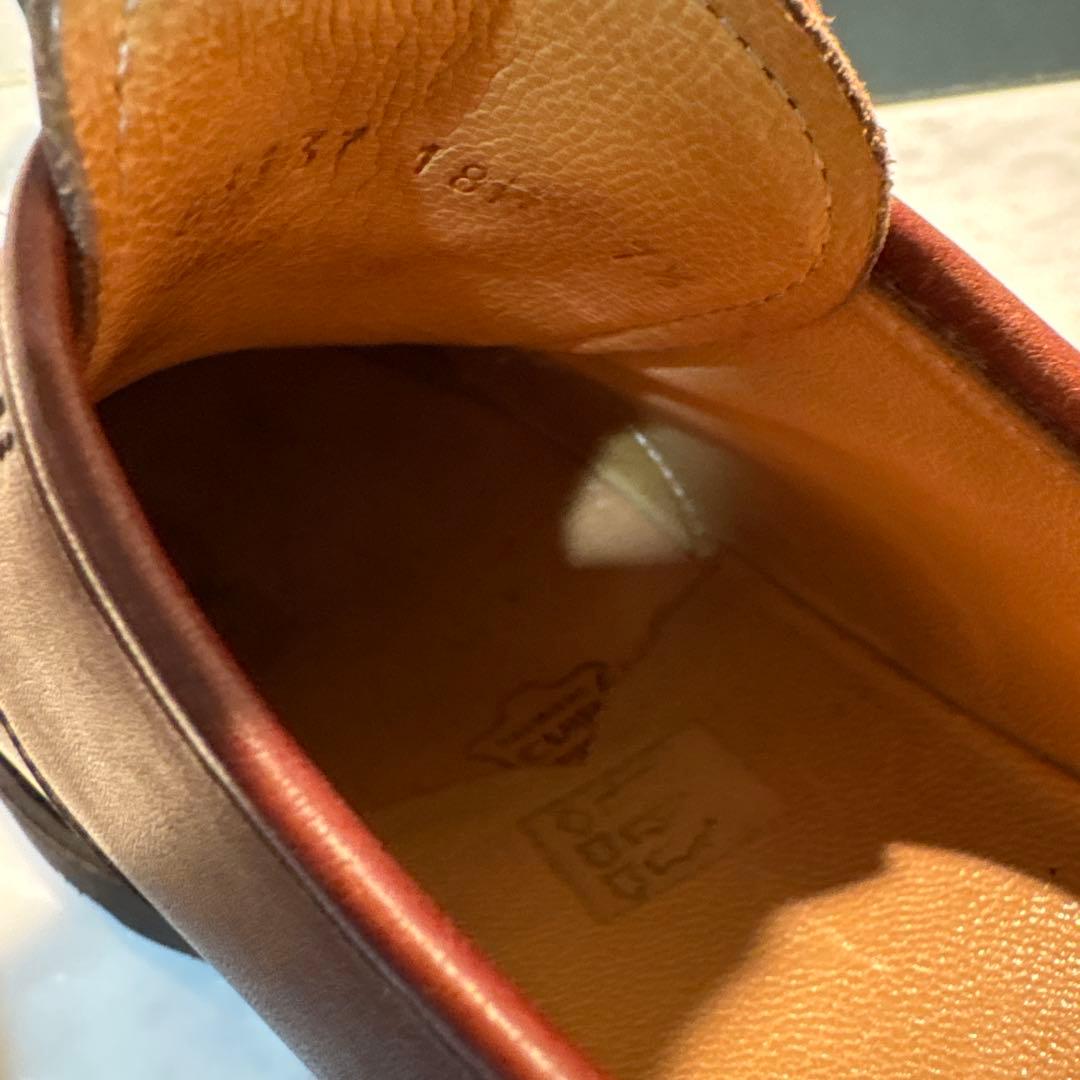 パラブーツ Paraboot CASTEL キャッスル廃盤UK7.5希少　マロン