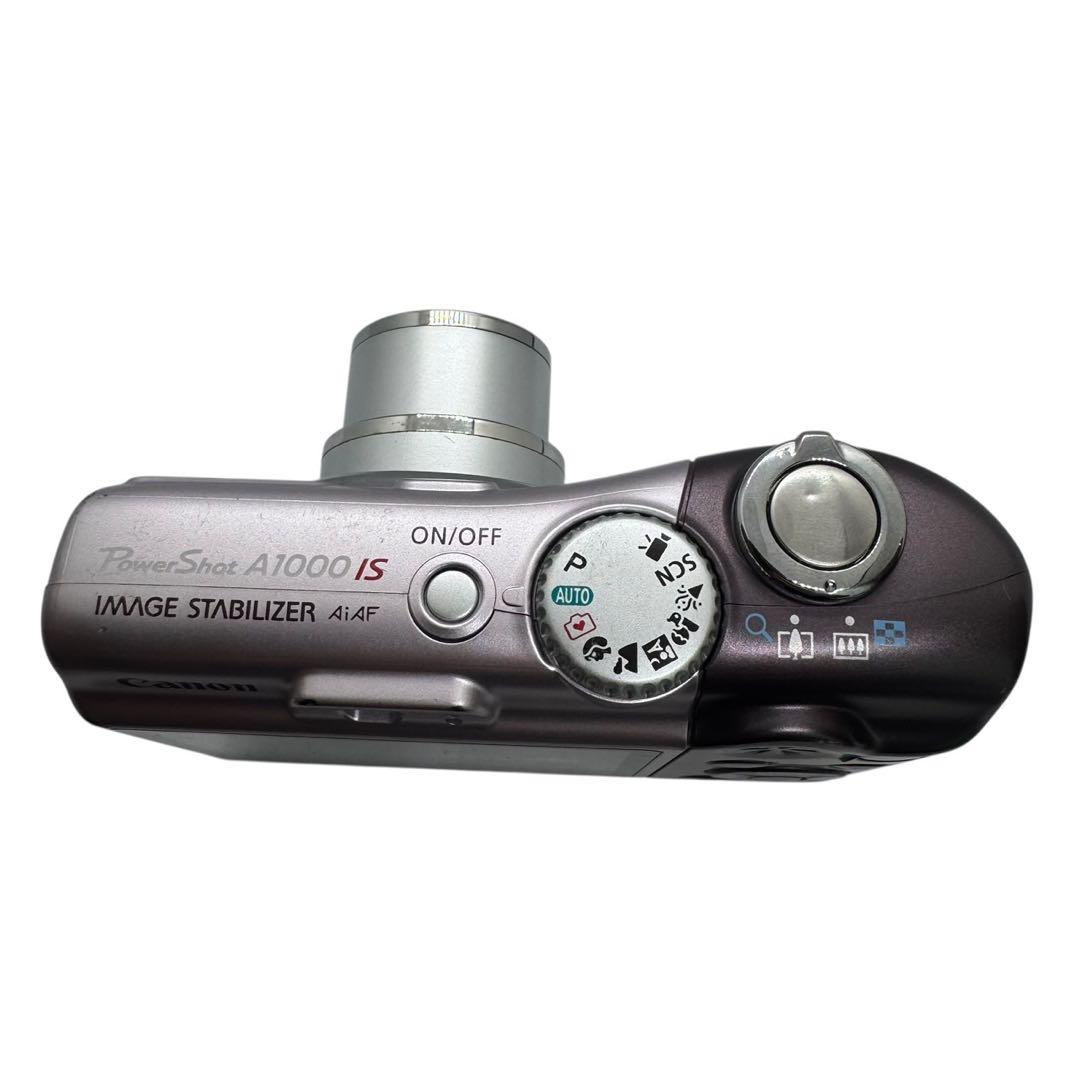希少色　Canon PowerShot A1000 IS コンデジ パープル