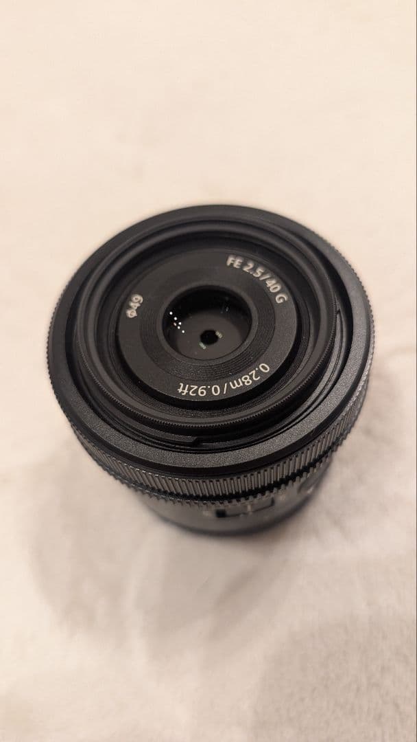 SONY FE40mm F2.5 単焦点レンズ