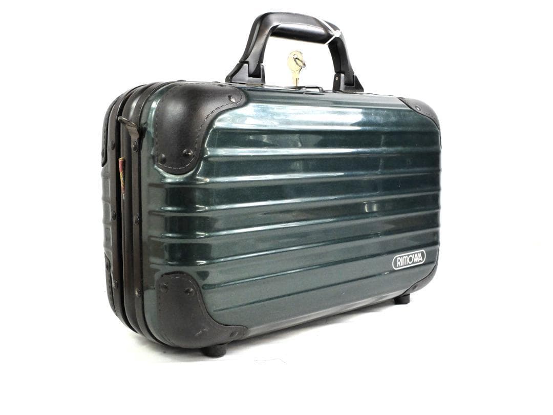 リモワ 835.16 絶版『Samba Nova』 ピッコロ（緑）13L 鍵付