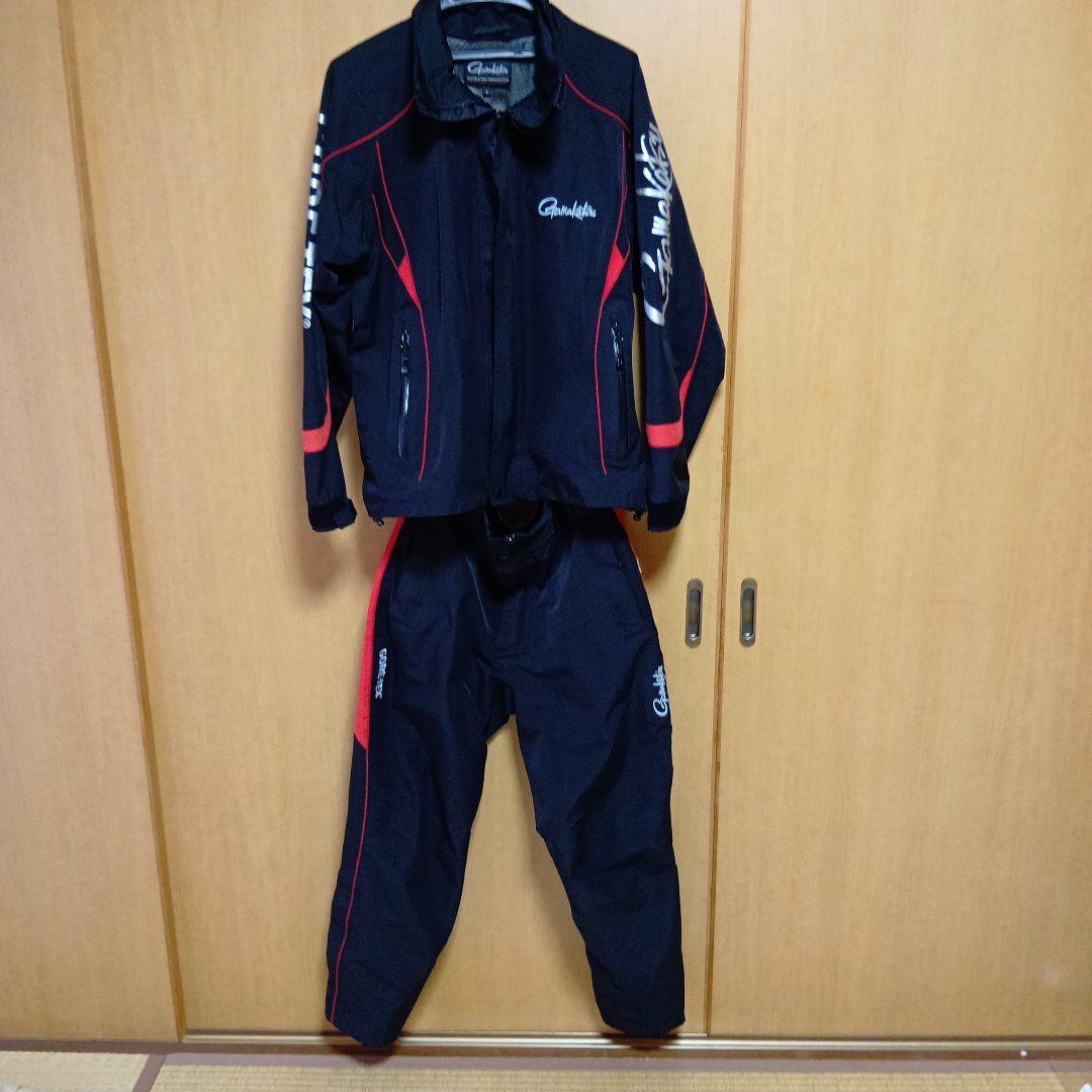 注意フ―ド無しがまかつゴアテックスレインスーツGM-3314上下　Lサイズ中古品