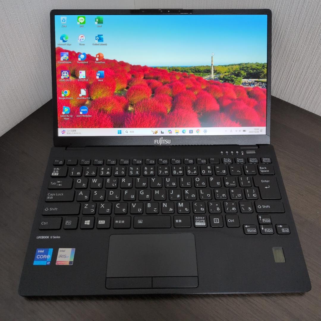 【第11世代Corei7✨薄型】富士通U9311/F 16GB 512GB