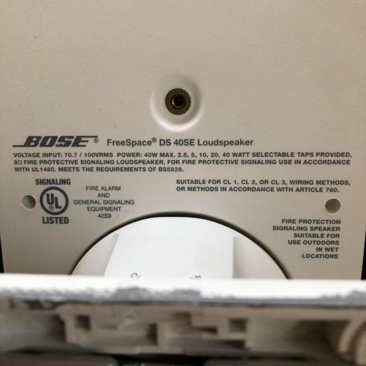 Bose　スピーカー　 FreeSpace　DE　40SE ペア