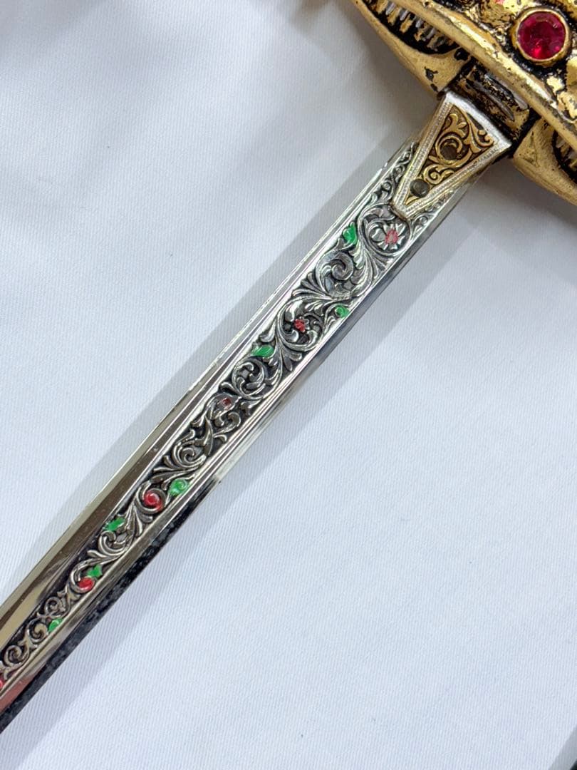 レイピア 細剣 西洋 剣 片手剣 武具 模造刀 コスプレ 合皮鞘 2本セット