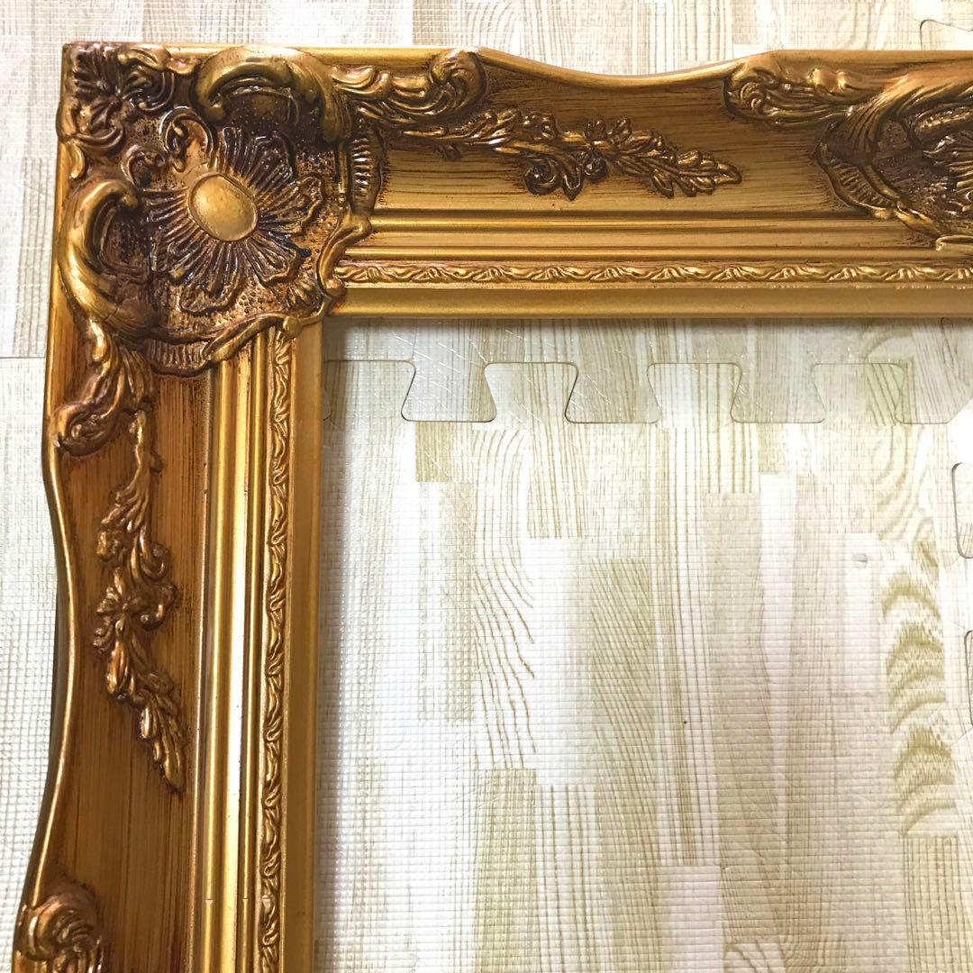 アンティーク　油絵　水彩画　日本画　西洋画　額縁　ゴールド　②