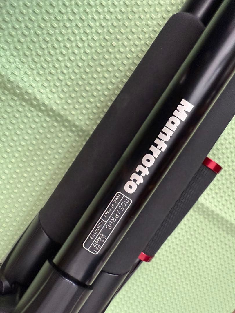 Manfrotto マンフロット 055XproB アルミ三脚+雲台+ケース