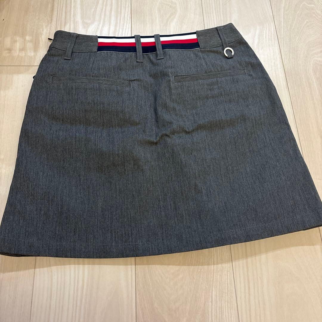 ストレッチツイル　スカート レディース ゴルフ ウェア トミー・ヒルフィガー