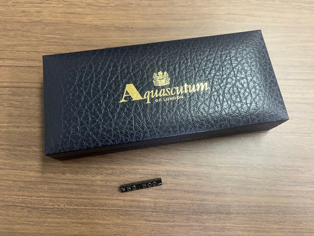 万年筆 専用ケース付き 青縞 高級筆記具