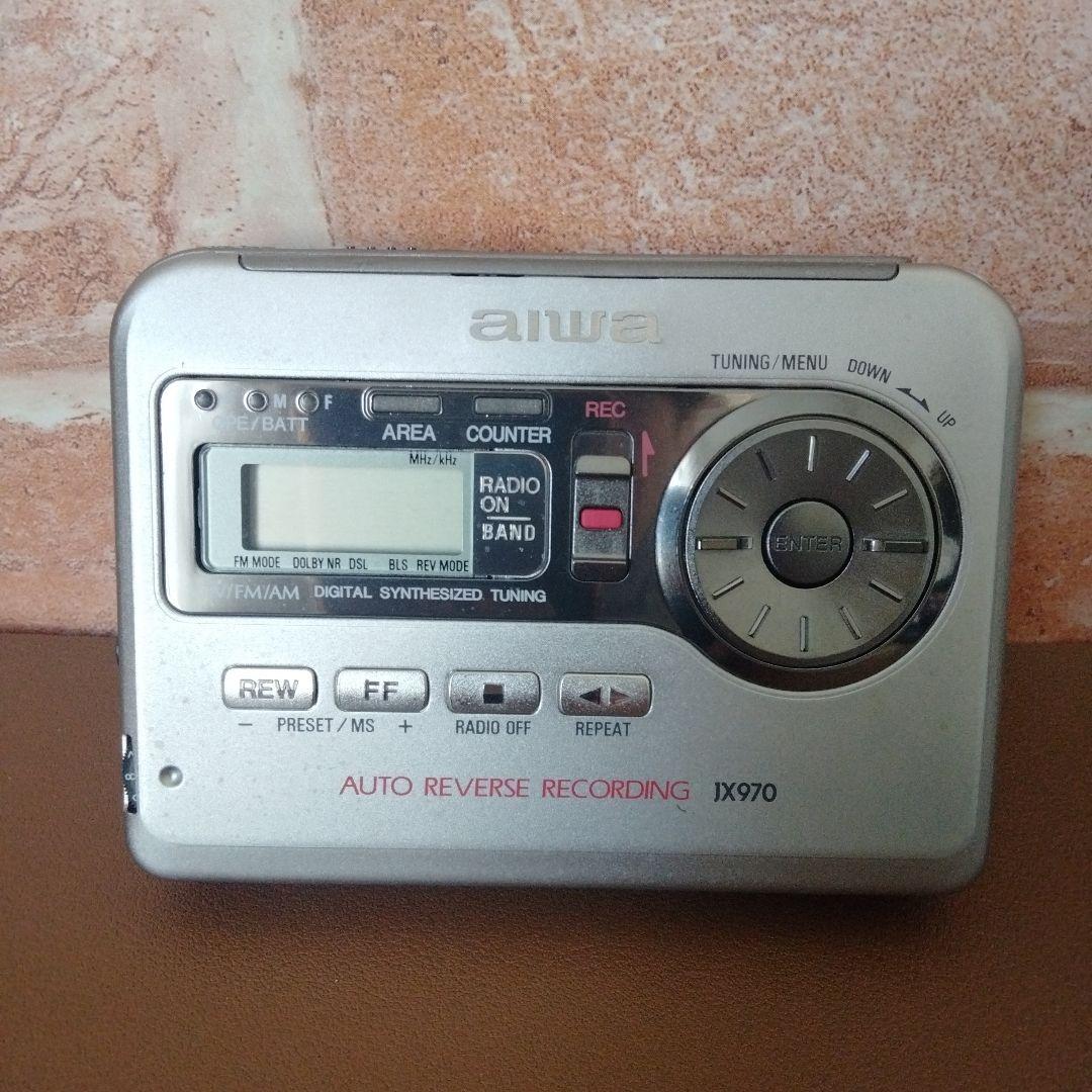 訳あり【動作未確認】Aiwa IX970 カセットプレーヤー