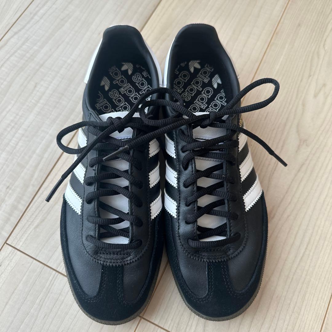 アディダス スペツィアル ブラック×ホワイト 24.5cm
