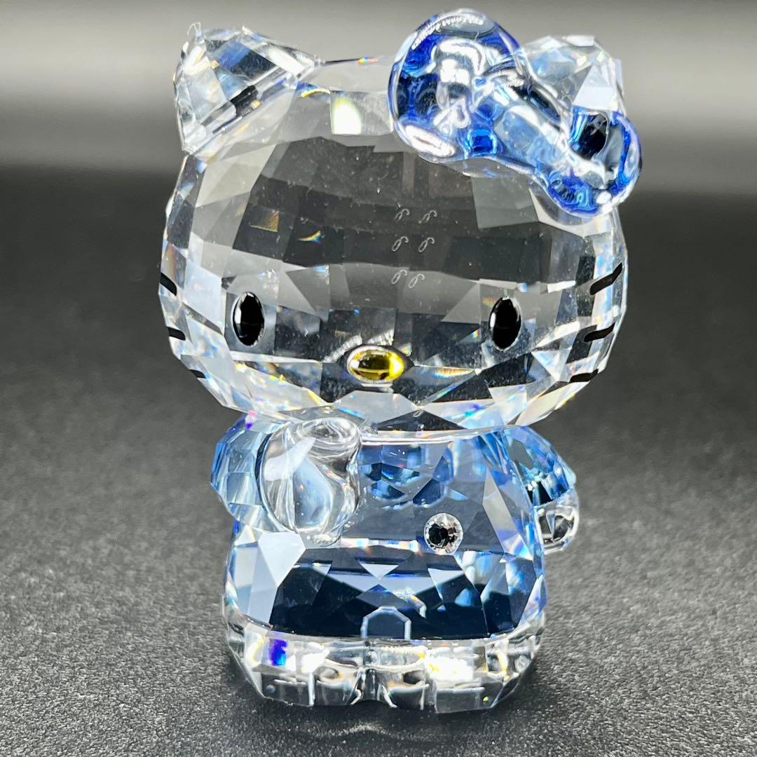 【激レア・廃盤】 スワロフスキー ハローキティ ブルーリボン 2013年限定品