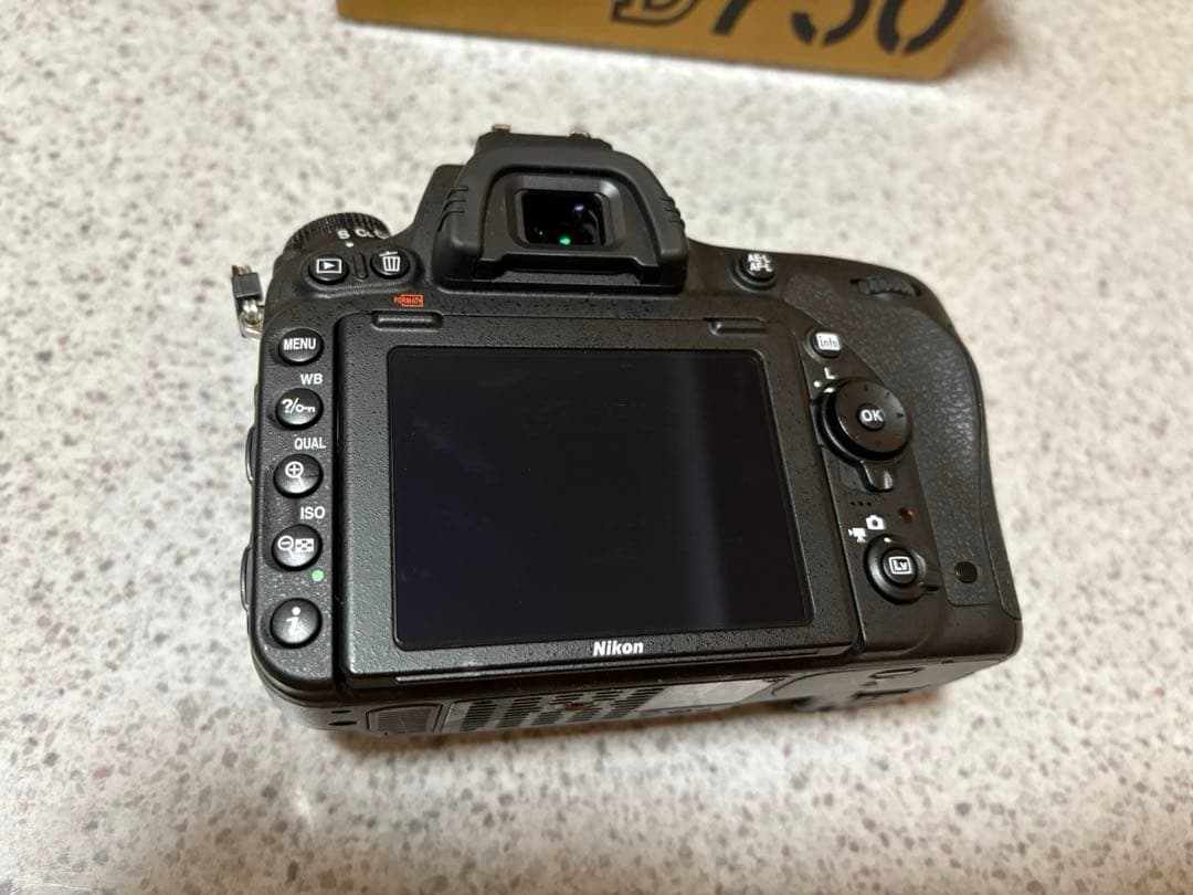 1/5までの値引き中 シャッター数6085回 D750 アイピースリモートコード