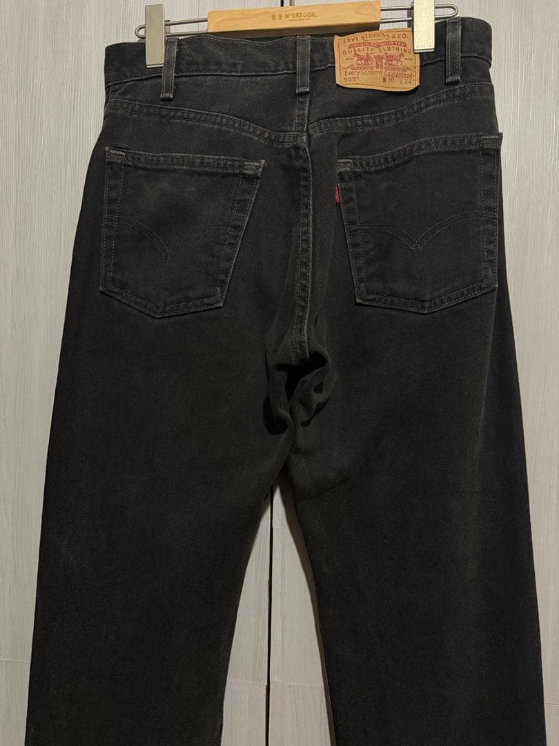 リーバイス 505 0260 USA サルファブラック デニム 00s w30