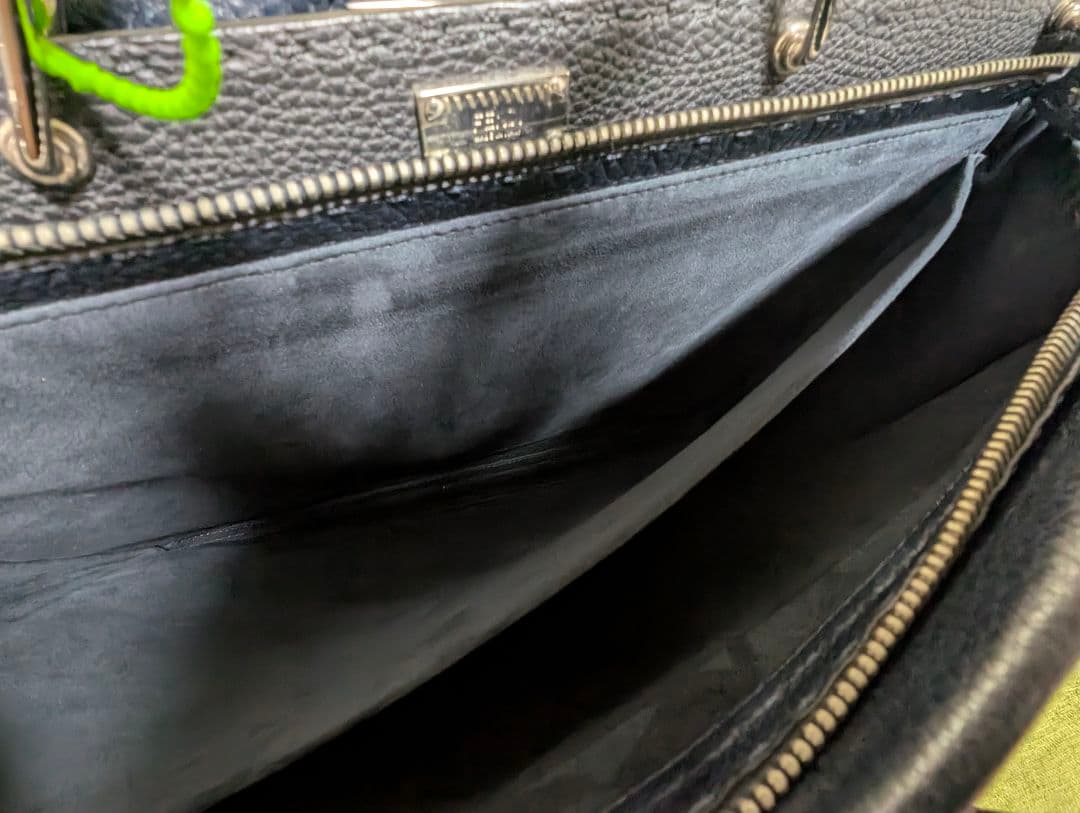 FENDI フェンディ レザー 2WAY バッグ 安心鑑定