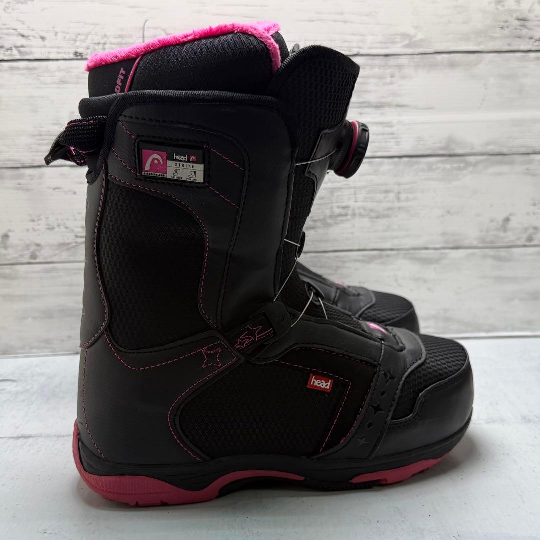 美品 HEAD STRIKE BOA スノボブーツ 23cm【E-79】