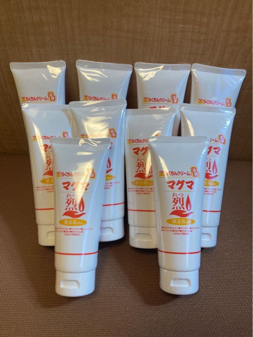 マッサージ セルフケア らくちんクリーム 温感マグマ 烈 5本 スポーツ後に