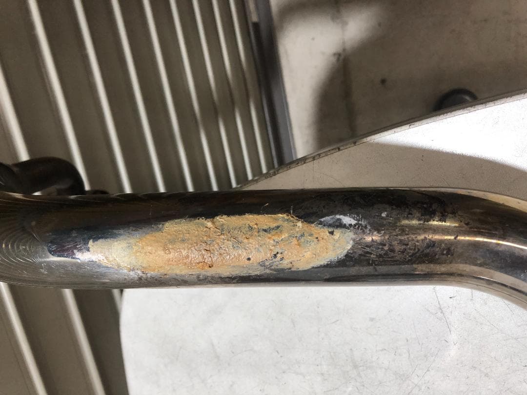 D42　ドラッグスター400キャブ　イージーライダース製2in1マフラー