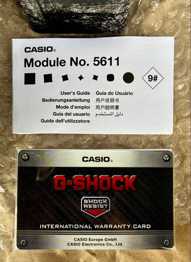 新品未使用　G-SHOCK CASIO GA-2100RGB-1A腕時計　逆輸入