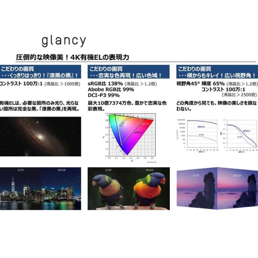 JOLED glancy 27インチ 4K有機ELディスプレイ