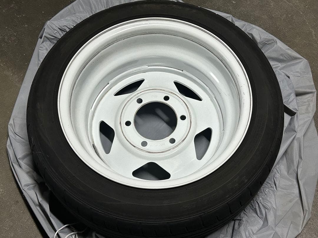 ESB TC-01 ホイール.タイヤセット6穴　中古 8.0j 16in＋15