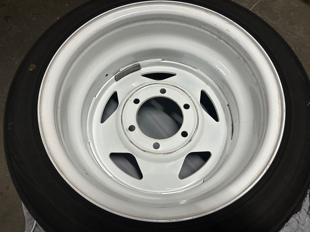 ESB TC-01 ホイール.タイヤセット6穴　中古 8.0j 16in＋15