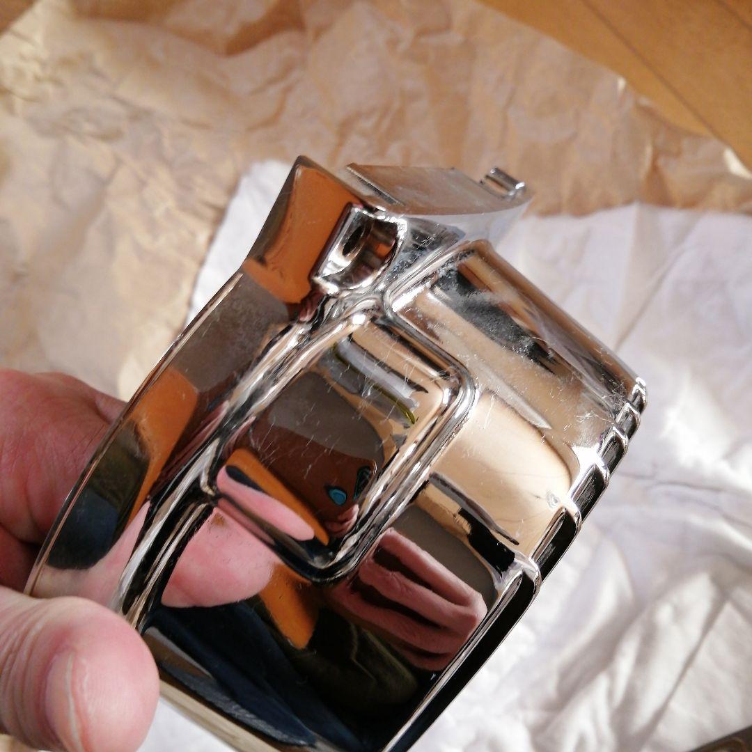 SUZUKI GT380 ダイナモカバー スプロケカバー メッキ