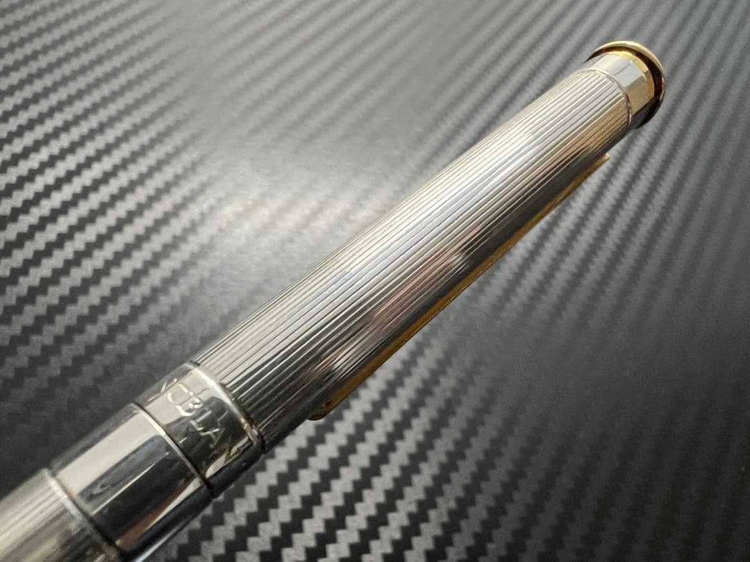 未使用に近い モンブラン ペンシル 0.5mm ノブレス スターリングシルバー