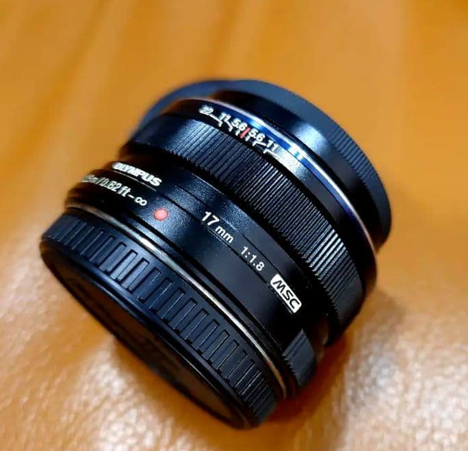 美品 OLYMPUS DIGITAL 17mm F1.8+PRF-D48 PRO