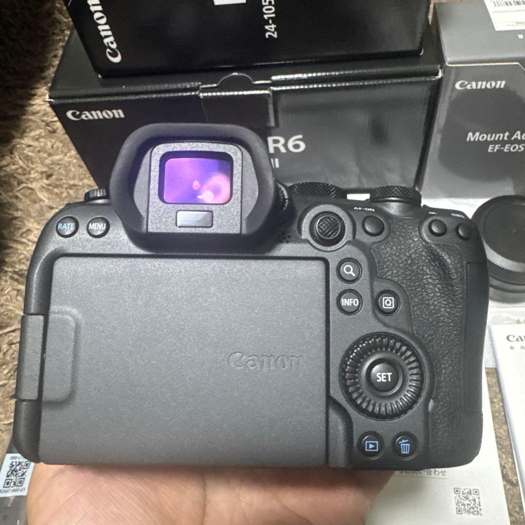 デジタルカメラ Canon EOSR6MarkII RF24-105mmF4 L IS SM