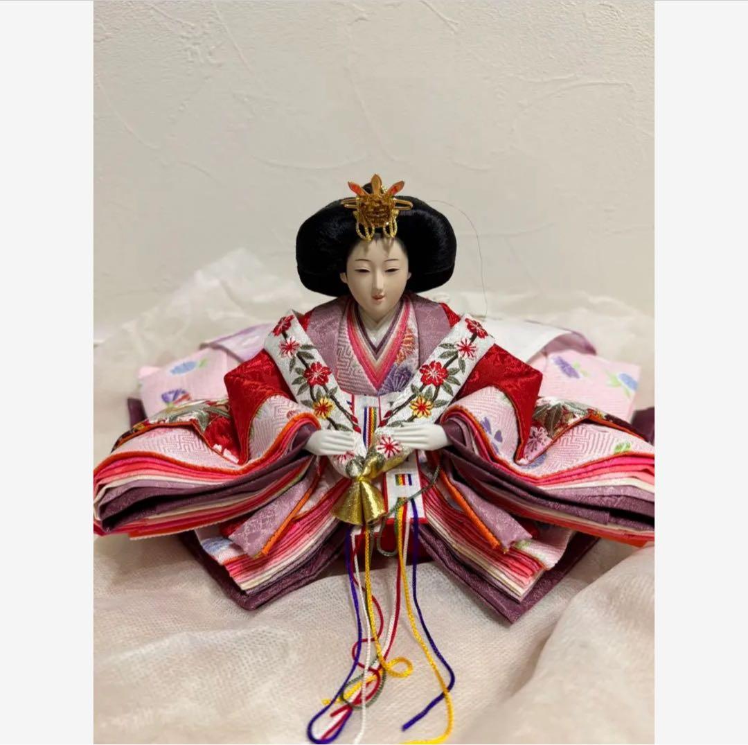 【美品】収納雛人形セット ひな祭り　収納飾り