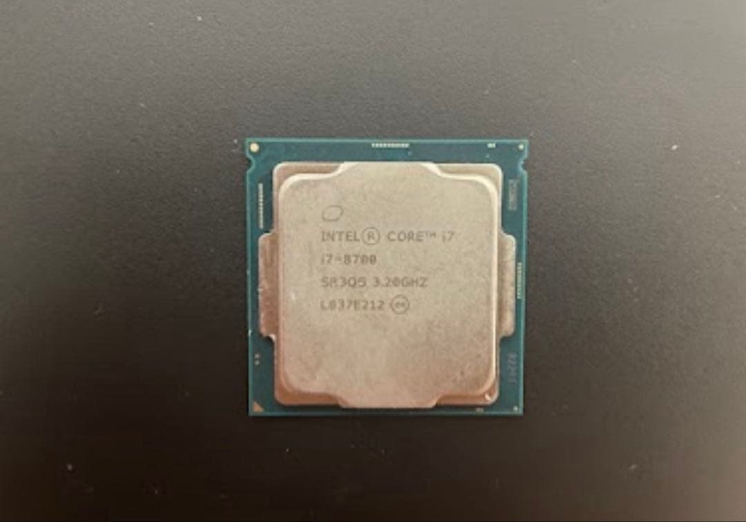 CPU Intel Core i7-8700