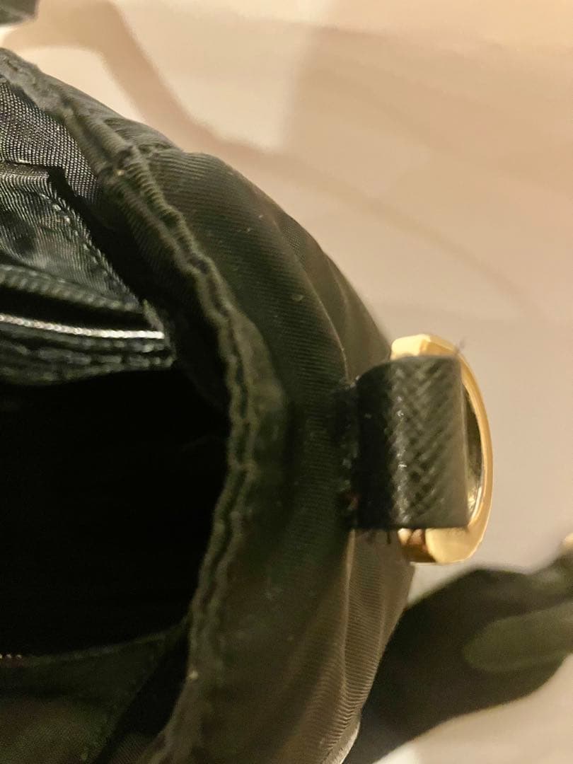 PRADA プラダ ハンドバッグ TESSUTO ※補修アリ、一部欠損