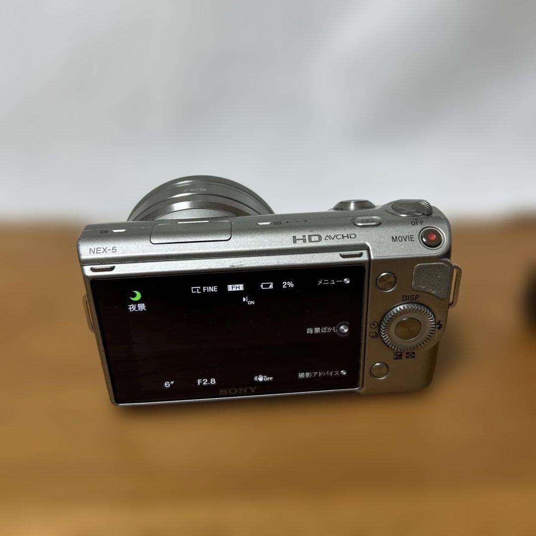 SONY NEX-5 シルバー