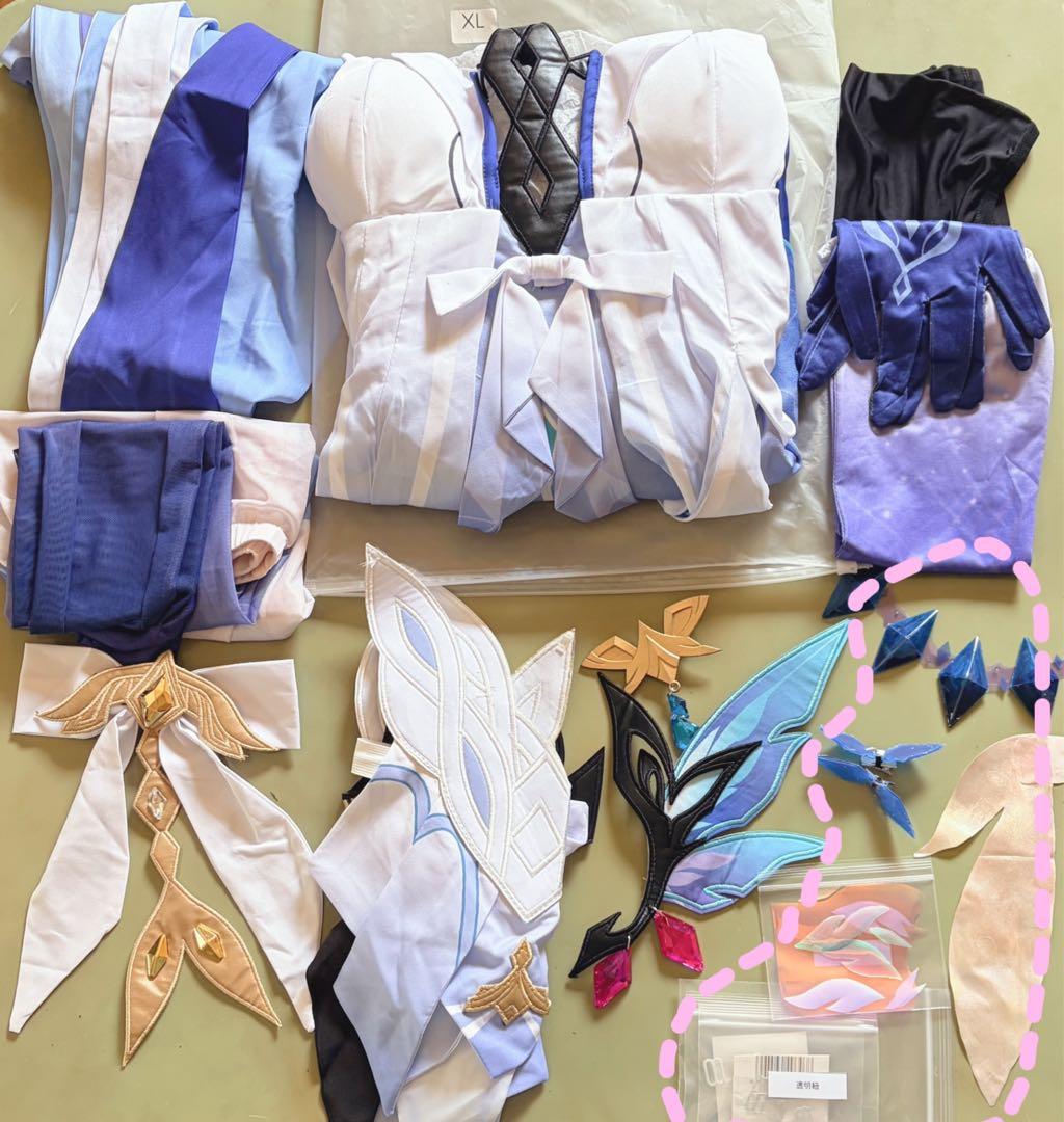 XL 原神 スカーク コスプレ衣装 フルセット