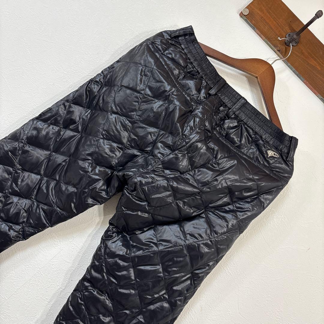 62美品　BEAMS GOLF ダウン　キルティング パンツ　ルコック　フィラ