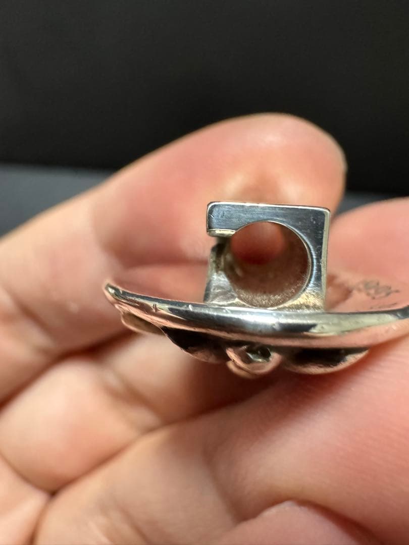 【インボイス原本】クロムハーツ クロス コンチョ ヘアゴム ブレスレット